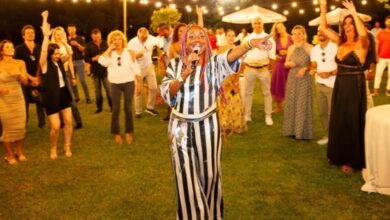 Lucrecia pone el baile y la alegría en la Fiesta del Ocio