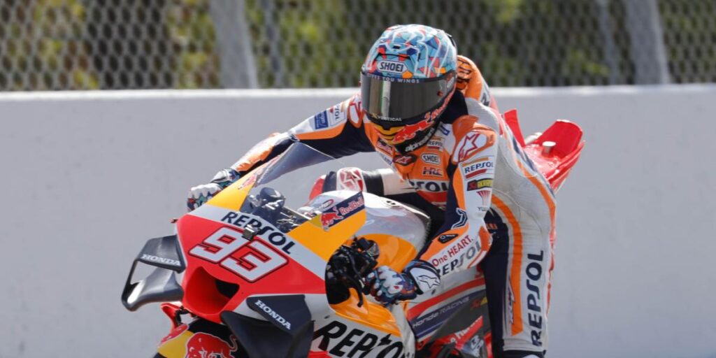 Márquez, sobre Honda: "Si estoy probando tantas cosas es porque sigo creyendo en el proyecto”
