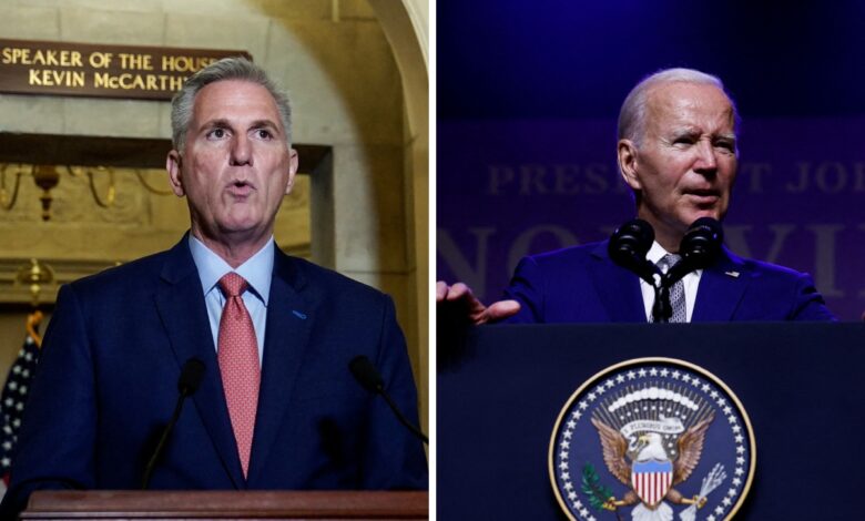 McCarthy ordena investigación de juicio político contra Biden por 'cultura de corrupción'
