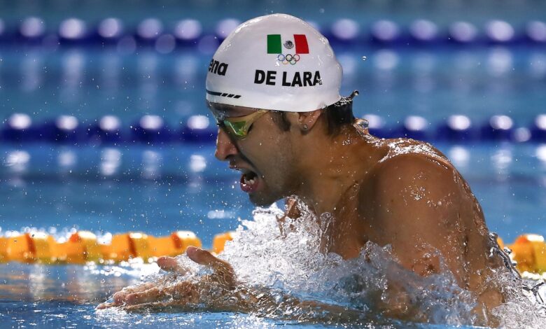 Mexicano Miguel de Lara sueña con la Final Olímpica de 200m pecho