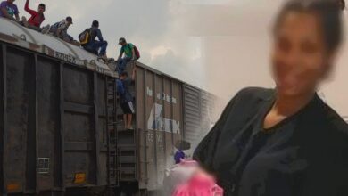 Migrante venezolana entra en labor de parto en el techo de un tren con rumbo a EU