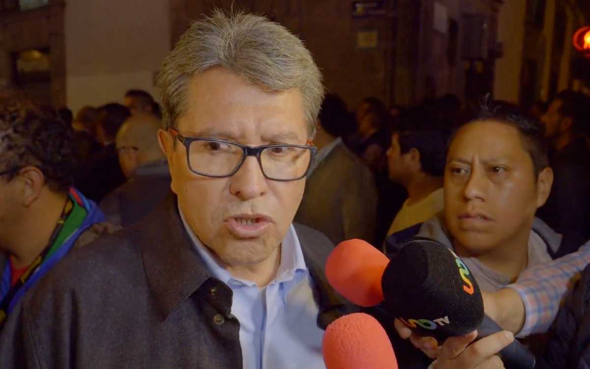 Monreal confirma que va por la Jefatura de gobierno de la Ciudad de México