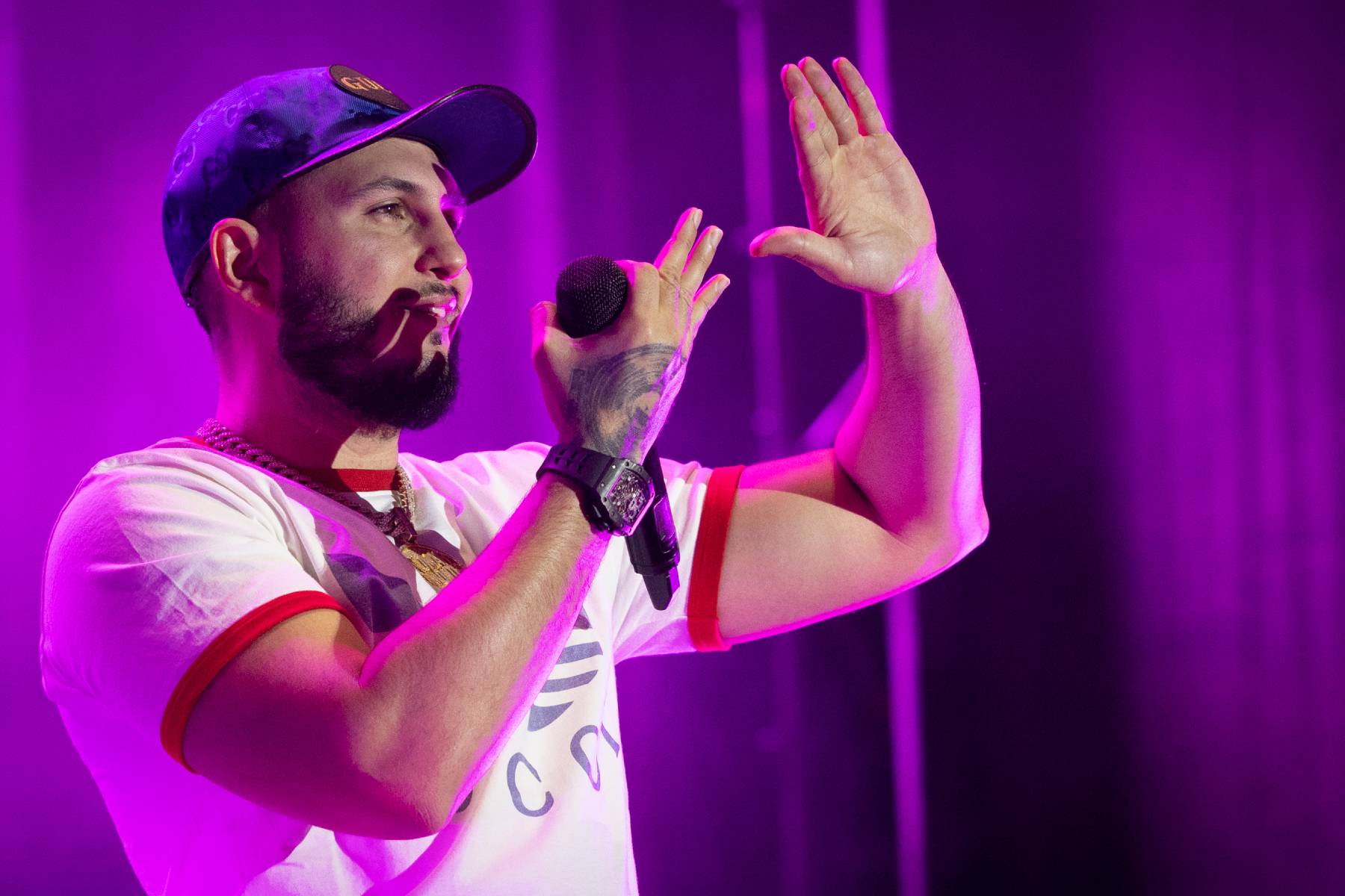 Omar Montes en un concierto/ Gtres