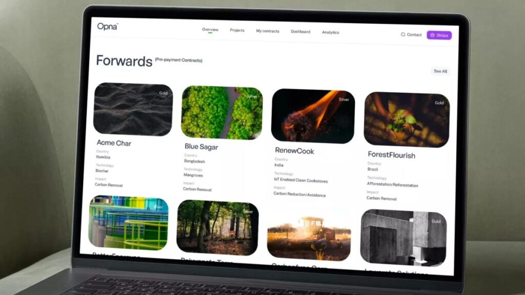 Opna quiere ayudar a las empresas a alcanzar el 'cero neto' encontrando y financiando proyectos de carbono