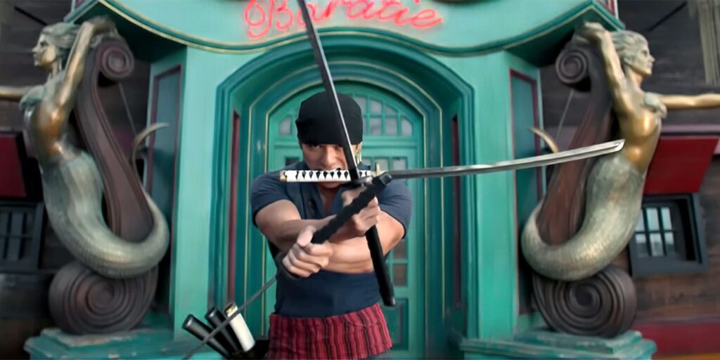 Por qué adaptar el estilo de las tres espadas de Zoro para One Piece de Netflix fue un gran desafío, detallado por el creador del programa de acción en vivo