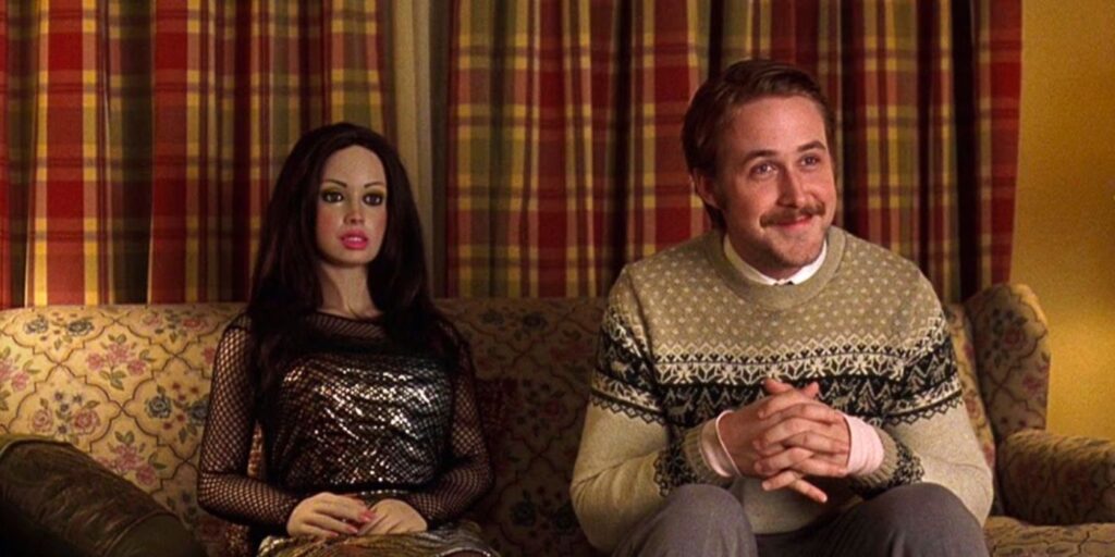 Póster de parodia de Barbie hace referencia a otra película de muñecas de plástico de Ryan Gosling