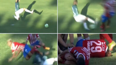 Propina una doble plancha a ex compañeros... "amigos y hermanos" | Video