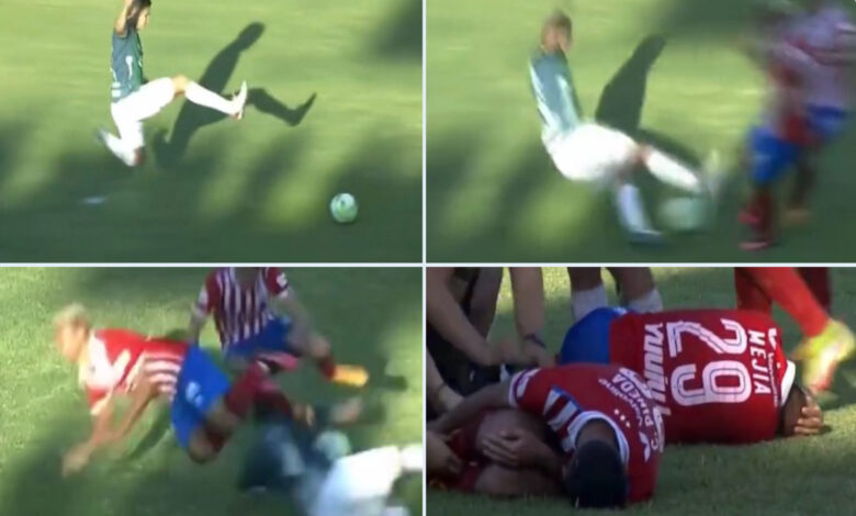 Propina una doble plancha a ex compañeros... "amigos y hermanos" | Video