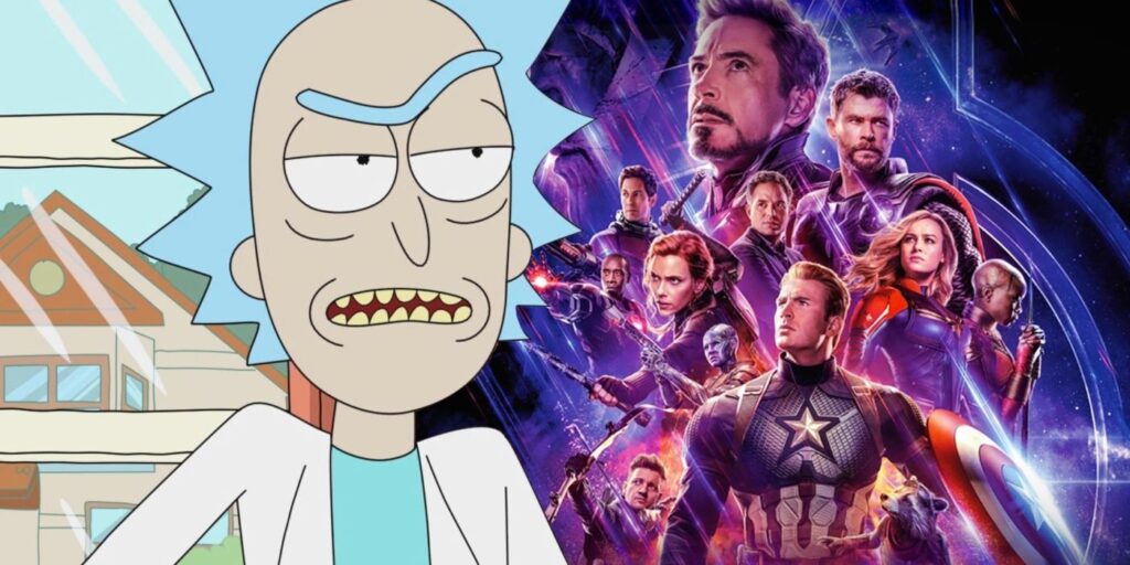 Rick y Morty llamaron a 1 MCU Avenger de la mejor manera