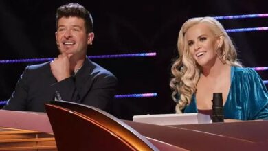 Robin Thicke y Jenny McCarthy Wahlberg revelan cuánto tiempo permanecerán con el cantante enmascarado