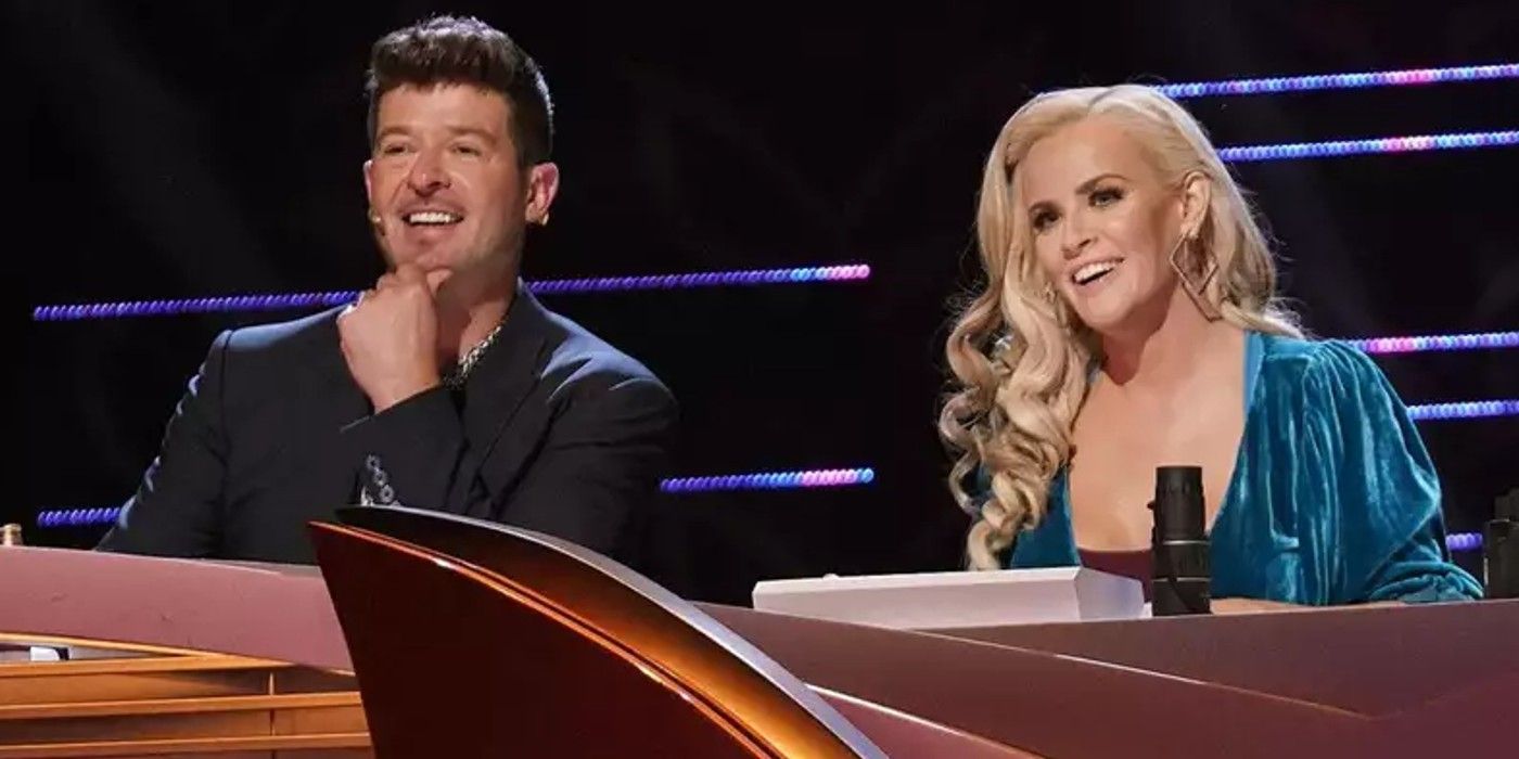 Robin Thicke y Jenny McCarthy Wahlberg revelan cuánto tiempo permanecerán con el cantante enmascarado