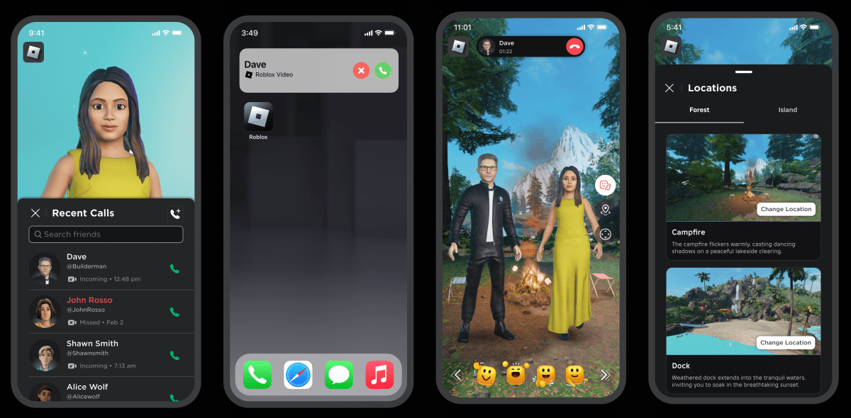 Roblox lanza llamadas de voz basadas en avatares con seguimiento de movimiento facial