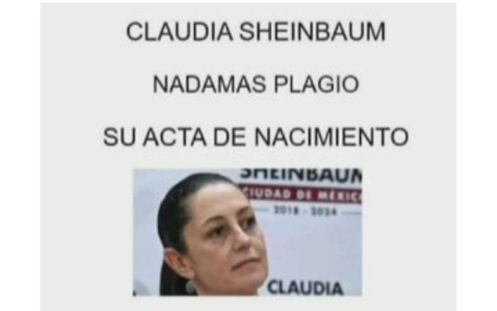 Rumores afirman que Sheinbaum no es mexicana; estos son los hechos