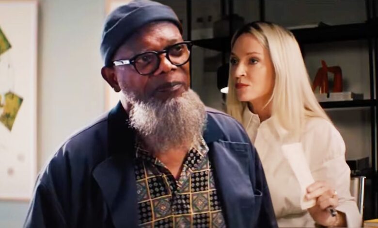 Samuel L. Jackson y Uma Thurman se reencuentran en pantalla 29 años después de Pulp Fiction en el tráiler de Kill Room