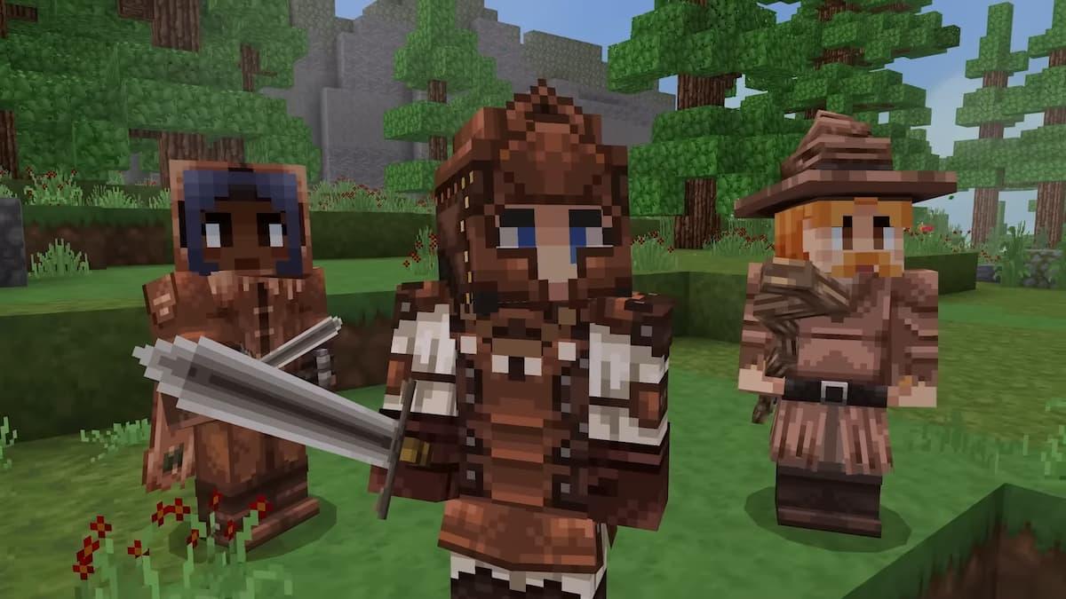 Se revela la fecha de lanzamiento del DLC Dungeons & Dragons de Minecraft