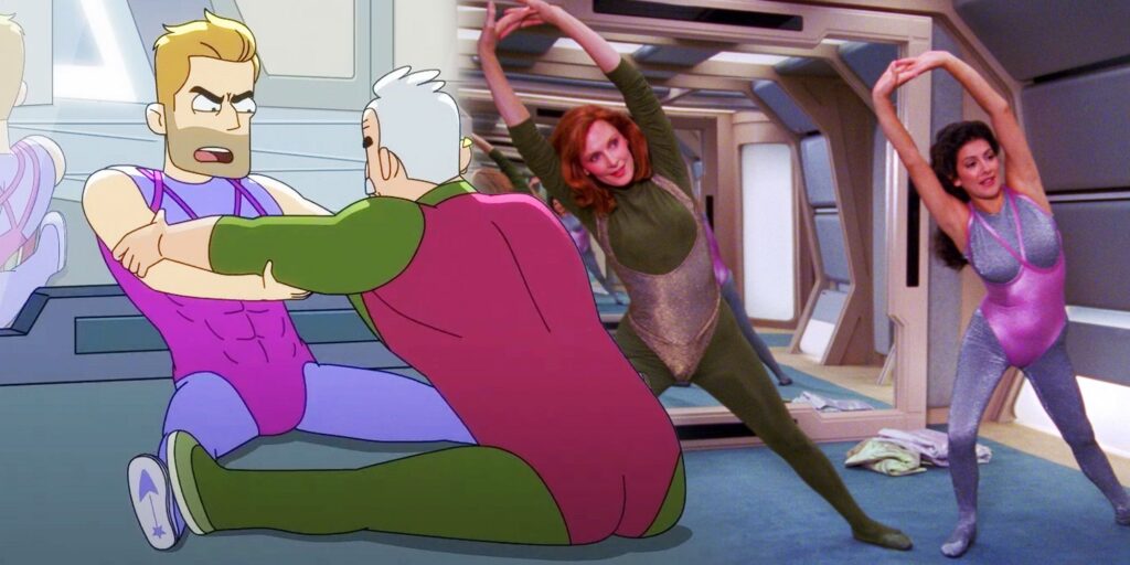 Star Trek trae de vuelta a Robin Hood y Crusher / Troi Yoga de TNG y lo hace extraño