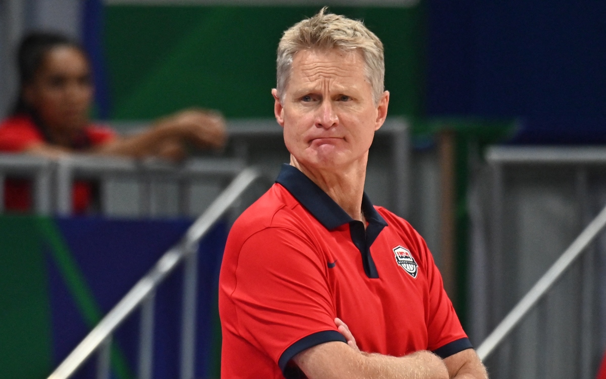 Steve Kerr, tras eliminación de EU: "Esto no es 1992, no es fácil ganar un Mundial"