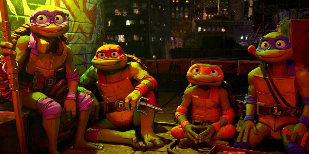 TMNT Mutant Mayhem dejó que el elenco grabara juntos y mejoró la película a lo grande