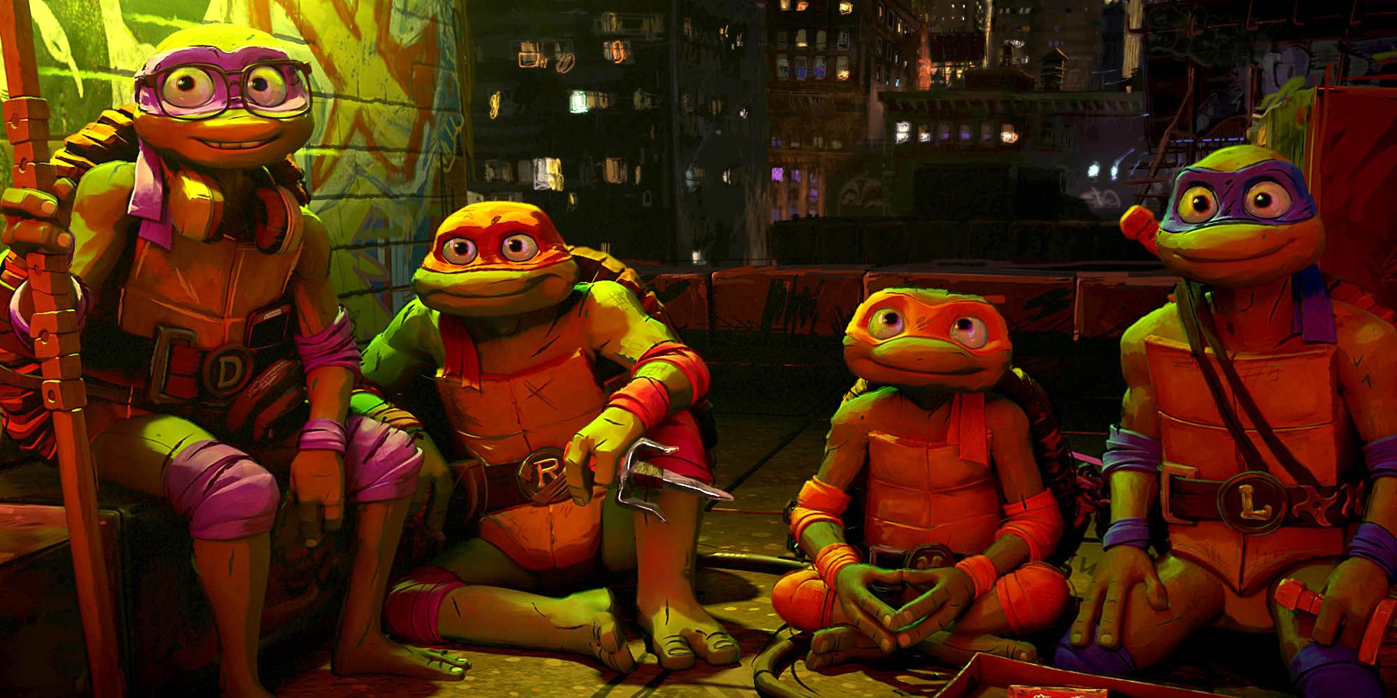 TMNT Mutant Mayhem dejó que el elenco grabara juntos y mejoró la película a lo grande