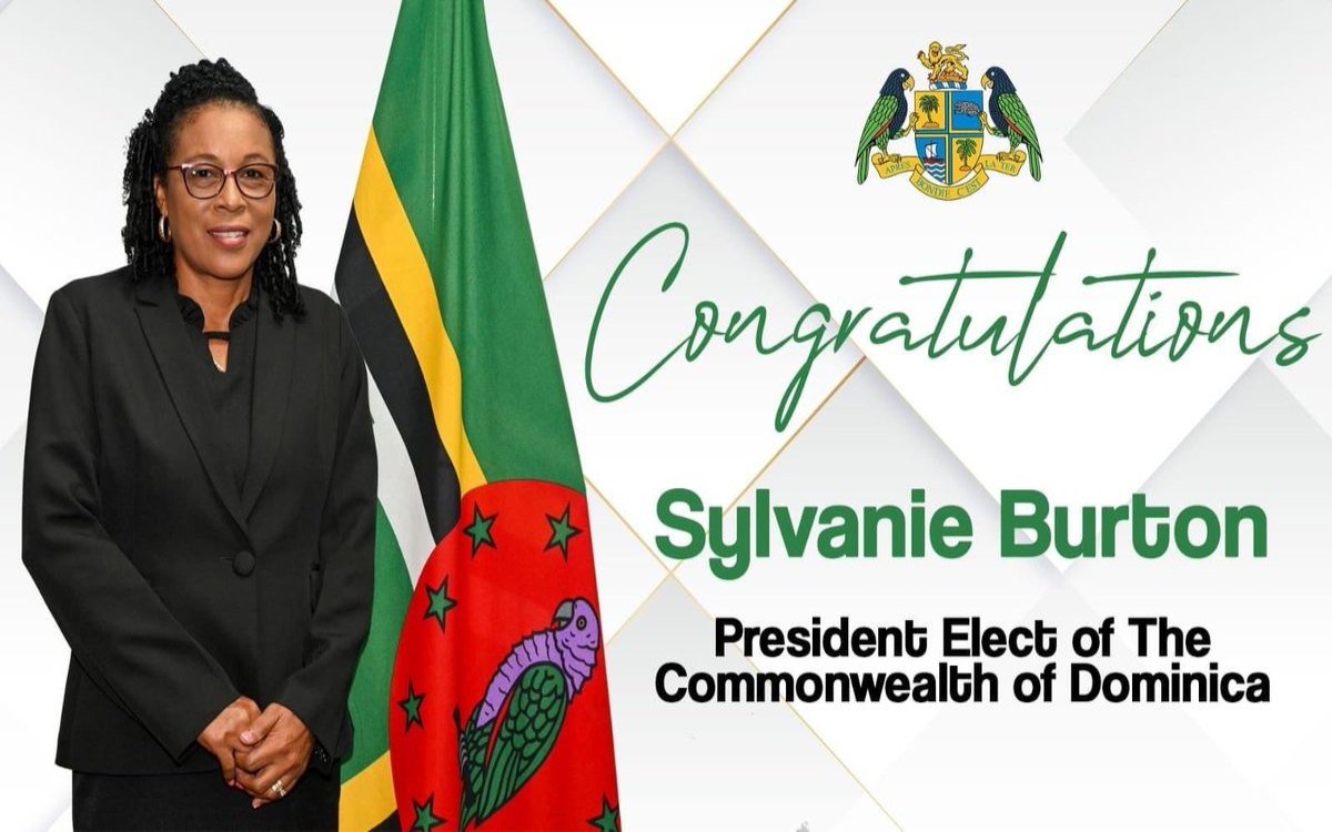 Tendrá Dominica como jefa de estado a una mujer e indígena por primera vez en su historia | Tuit