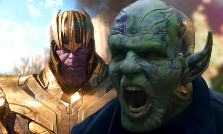 Thanos vs Super-Skrull resuelto permanentemente qué villano de MCU es más poderoso