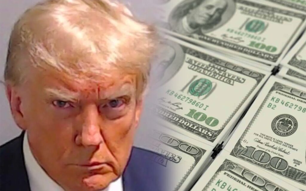 Trump recauda más de 7 millones de dólares tras foto detenido