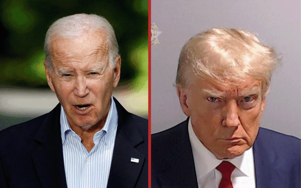'Un tipo guapo': Biden sobre la foto de Trump detenido
