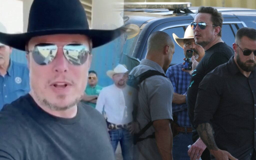 Video | Musk transmite en vivo desde la frontera en EU; llama a 'detener flujo de migrantes'
