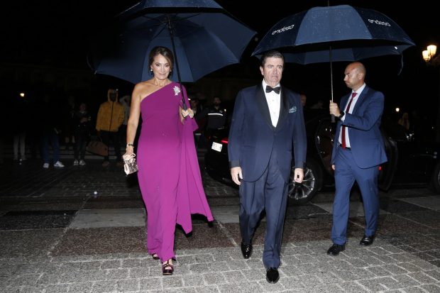 Borja Prado con su mujer / GTRES