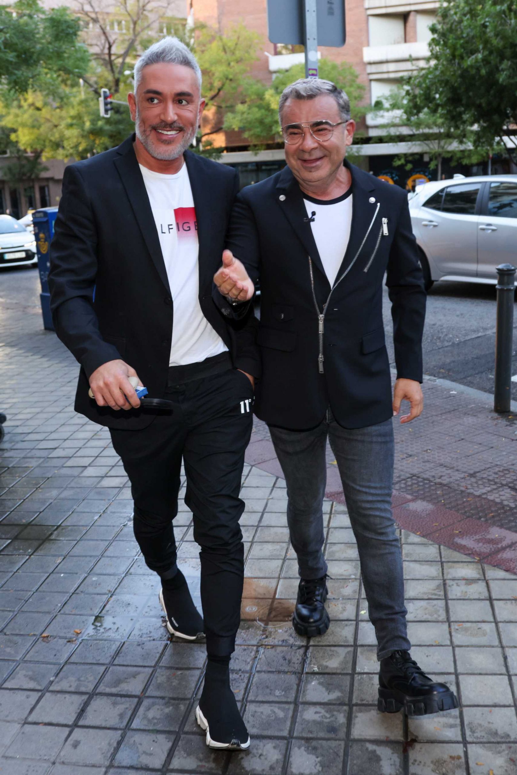 Kiko Hernández y Jorge Javier Vázquez en Madrid / Gtres