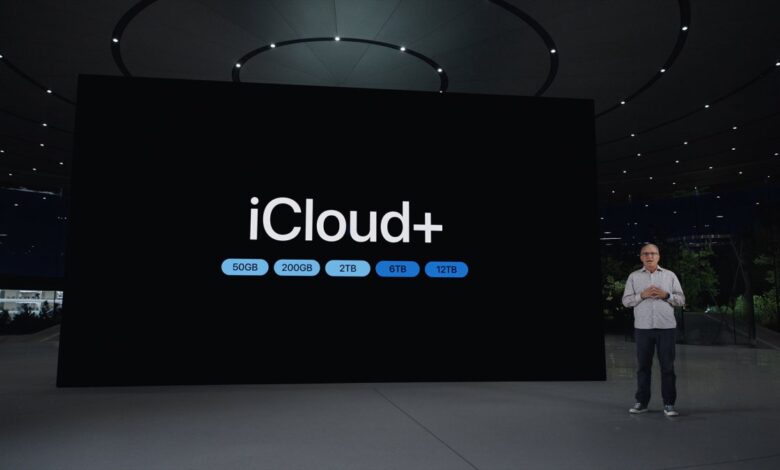 iCloud+ agrega un plan de almacenamiento de 6TB y 12TB
