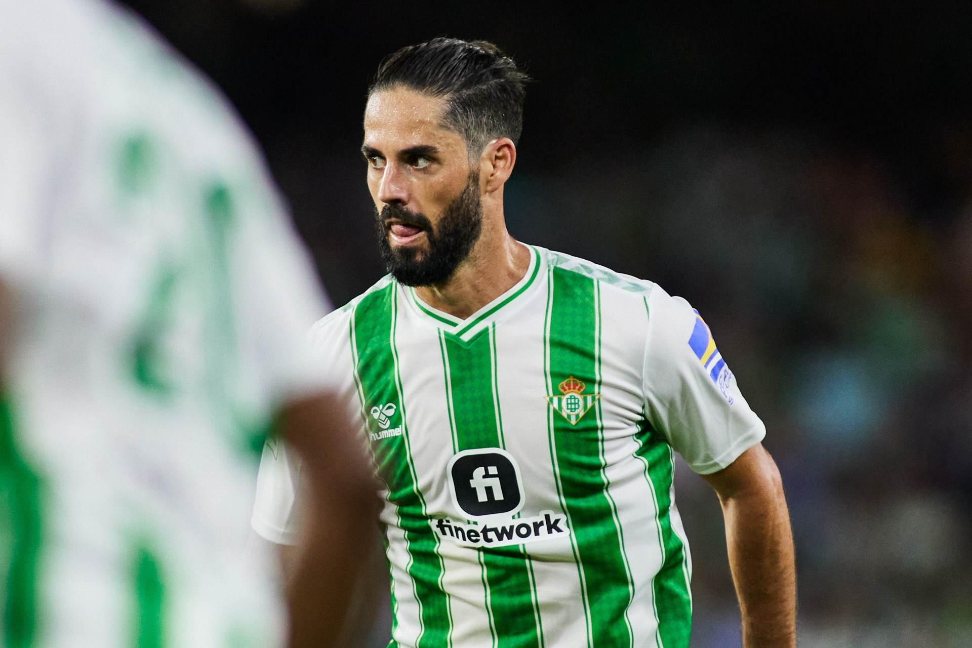 Isco, jugando un partido con el Betis