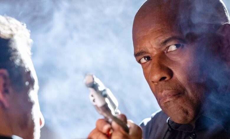 ¿Cuántos años tenía Denzel Washington en cada película de ecualizador?