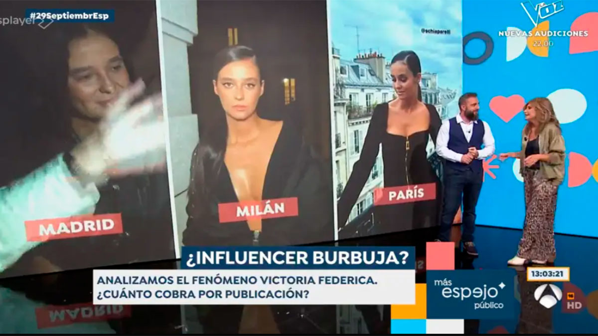 José Noblejas, junto a Gema López, en 'Espejo Público' 