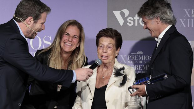 Arantxa Sánchez Vicario junto a su madre / Gtres