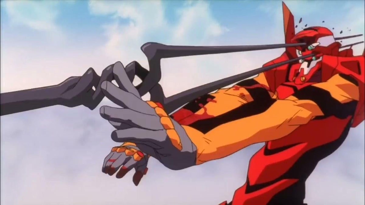 La lanza de Longinus de Evangelion ha aparecido en Japón