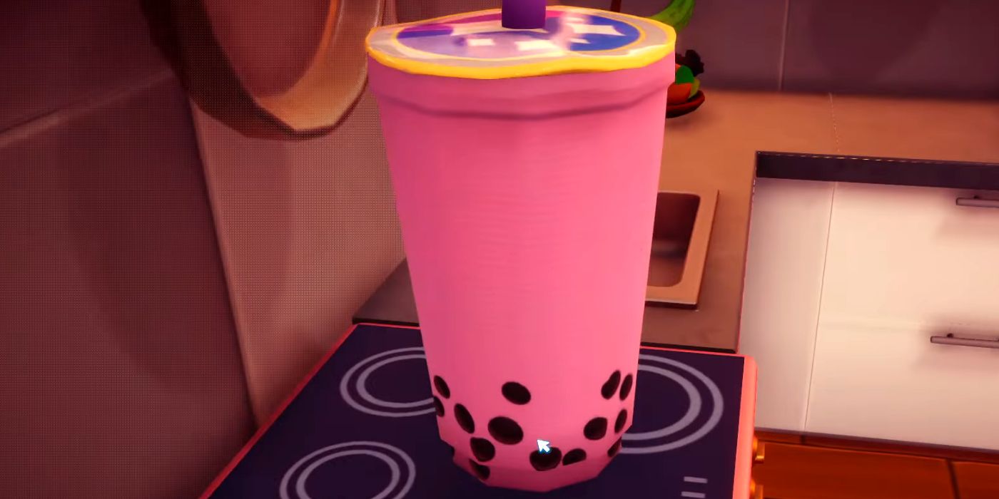 Cómo hacer té de frambuesa boba en Disney Dreamlight Valley