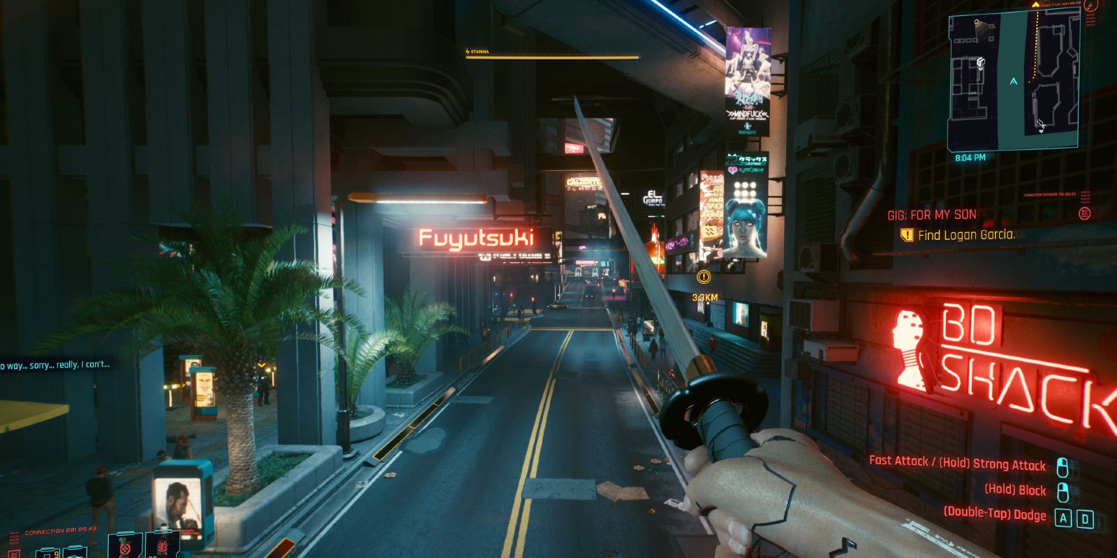 Cómo desbloquear el doble salto en Cyberpunk 2077