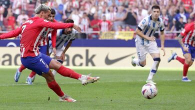 2-1: El Atlético le gana por la mano a la Real Sociedad