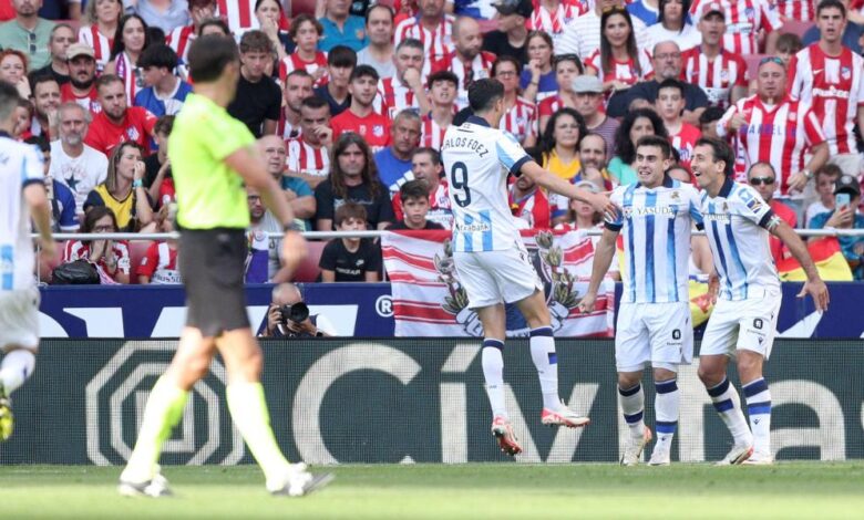 2-1: El Atlético y Munuera tumban a la Real