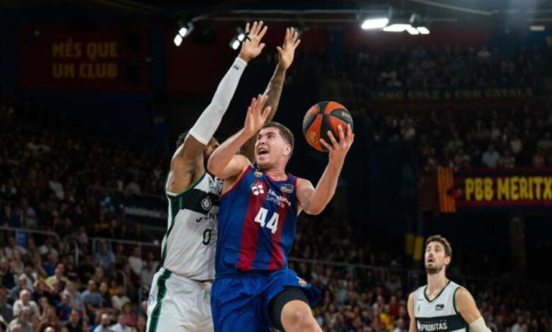 95-79: El Barça arranca con un triunfo muy coral en el Palau ante el Joventut