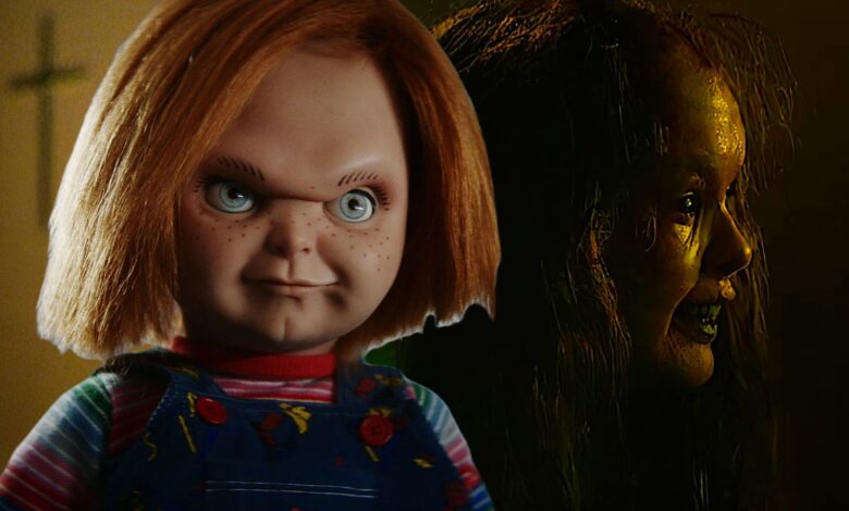 A Chucky le pagan por promocionar El exorcista: creyente en el extraño vídeo de reacción del tráiler