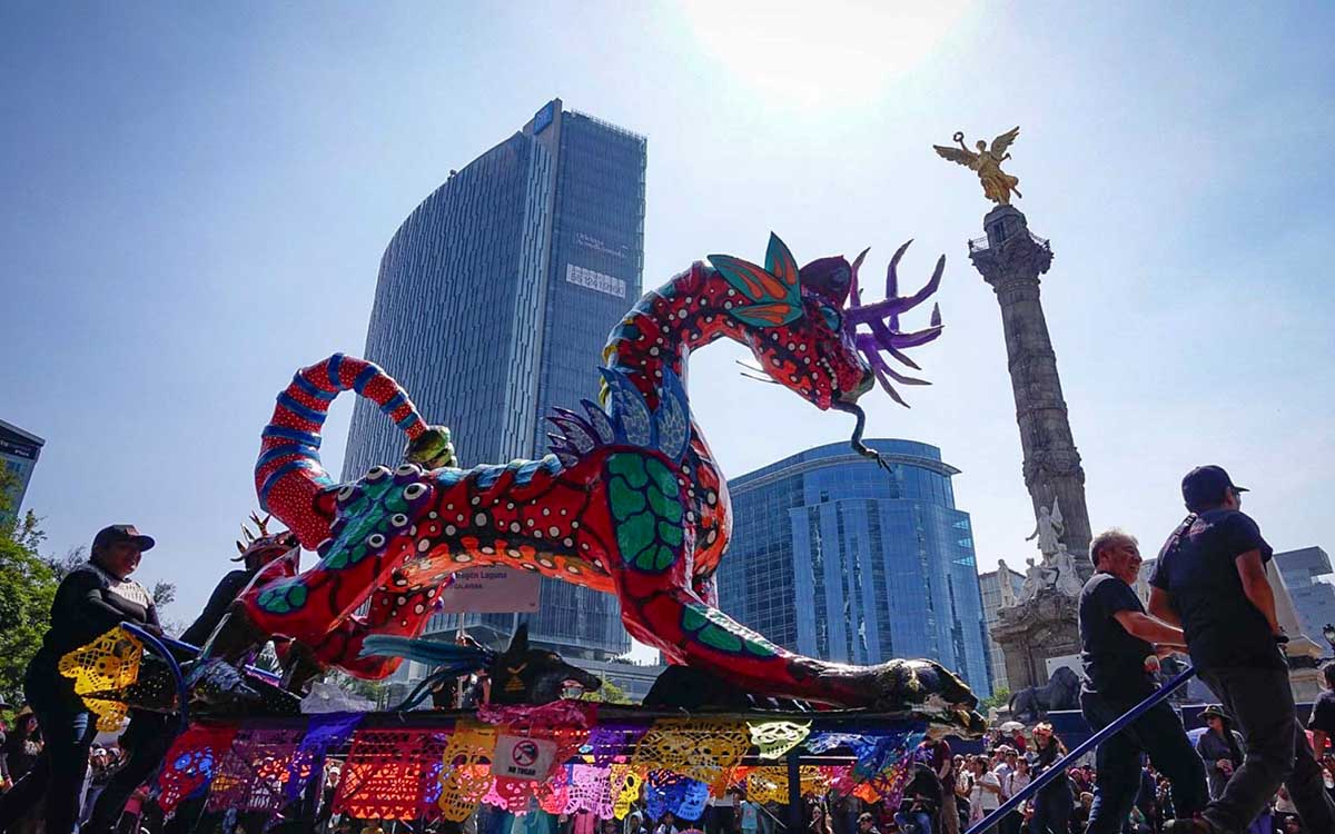 Alebrijes monumentales toman las calles de la CDMX | Fotos