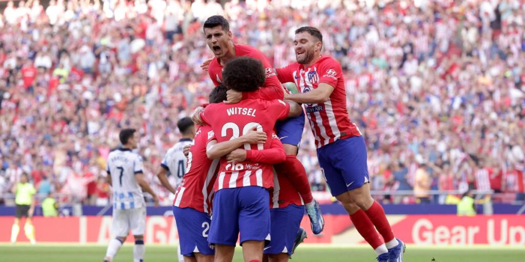 Atlético de Madrid 2 - 1 Real Sociedad: resultado, resumen y goles | LaLiga EA Sports