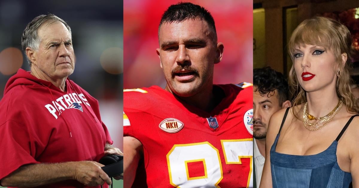 Bill Belichick tiene una reacción hilarante a los rumores de citas de Travis Kelce y Taylor Swift