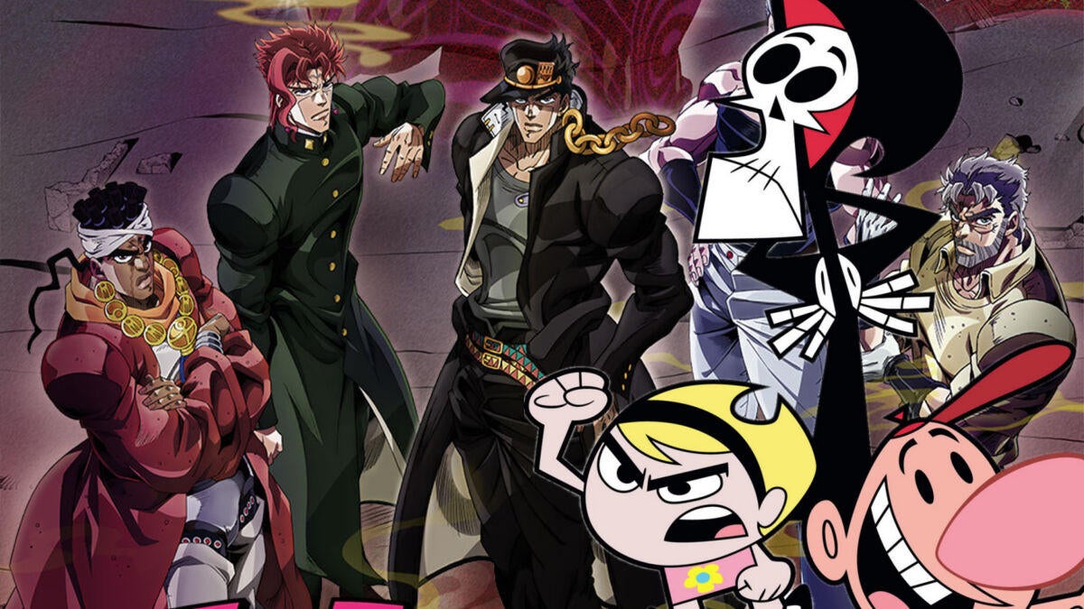 Billy y Mandy reciben una revisión de JoJo’s Bizarre Adventure