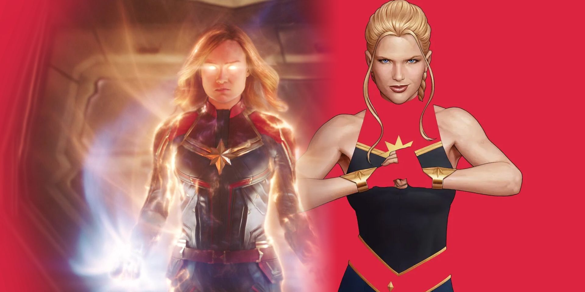 Captain Marvel Art redefine sus poderes energéticos antes de la nueva era