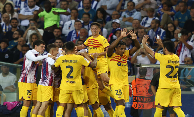 Champions League: El Barça vence a Oporto y consolida su liderato