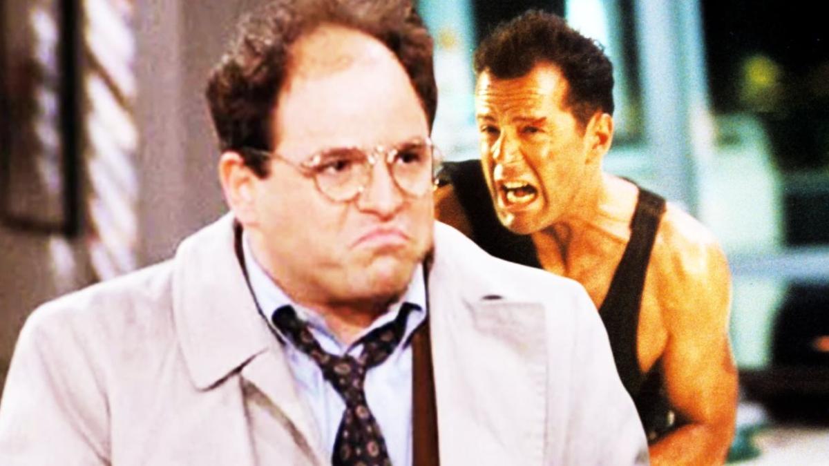 “Coming This Festivus”: póster de parodia de Die Hard convierte a George de Seinfeld en el héroe de acción más tonto