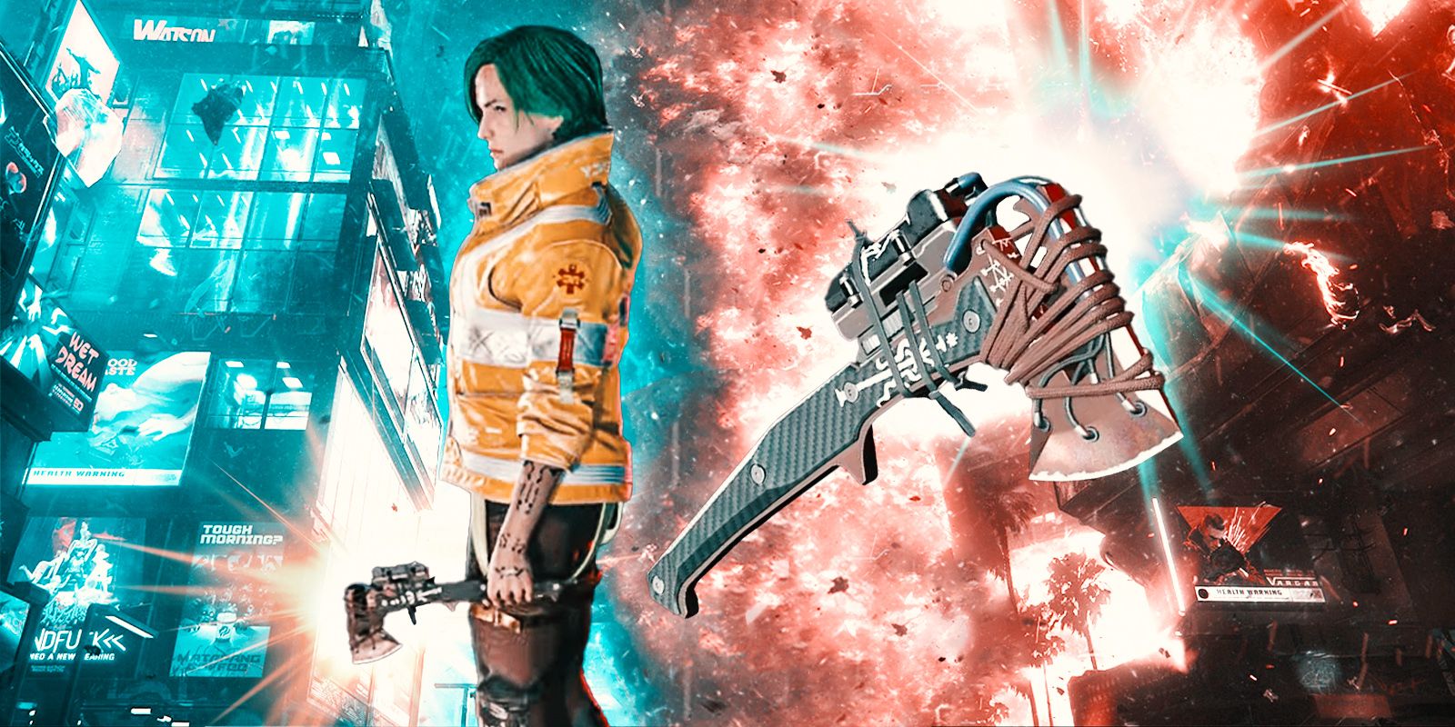 Cómo conseguir el hacha arrojadiza Agaou en Cyberpunk 2077: Phantom Liberty